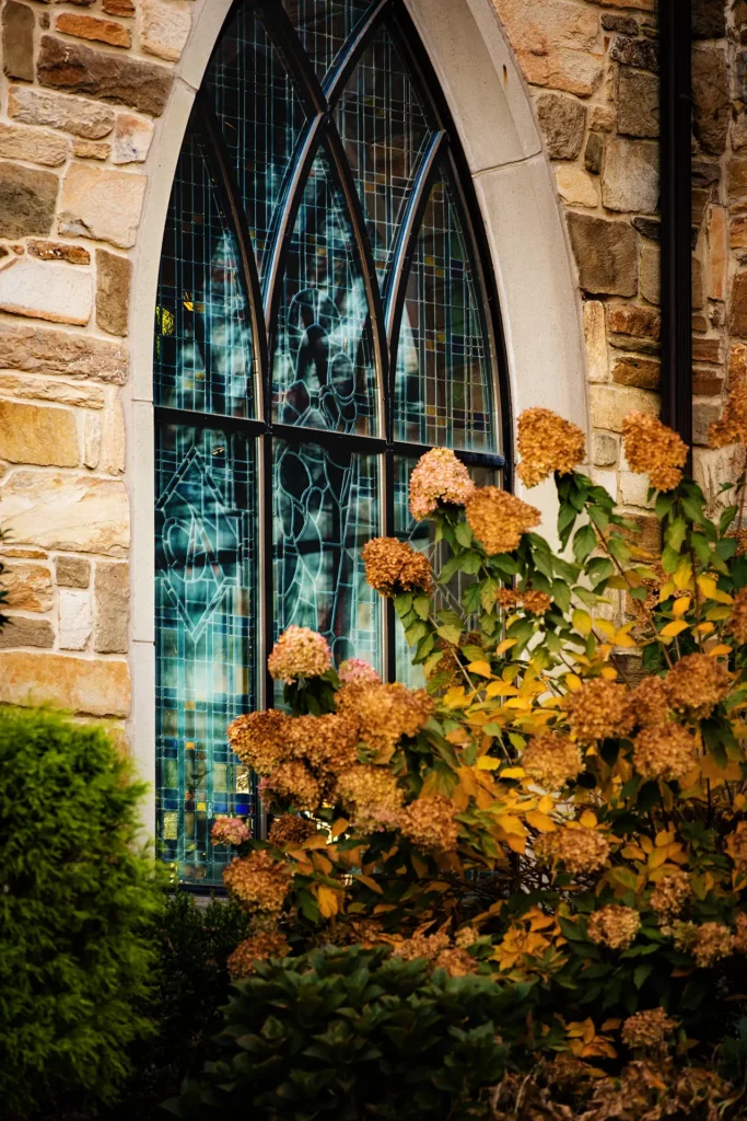 st john evangelist window