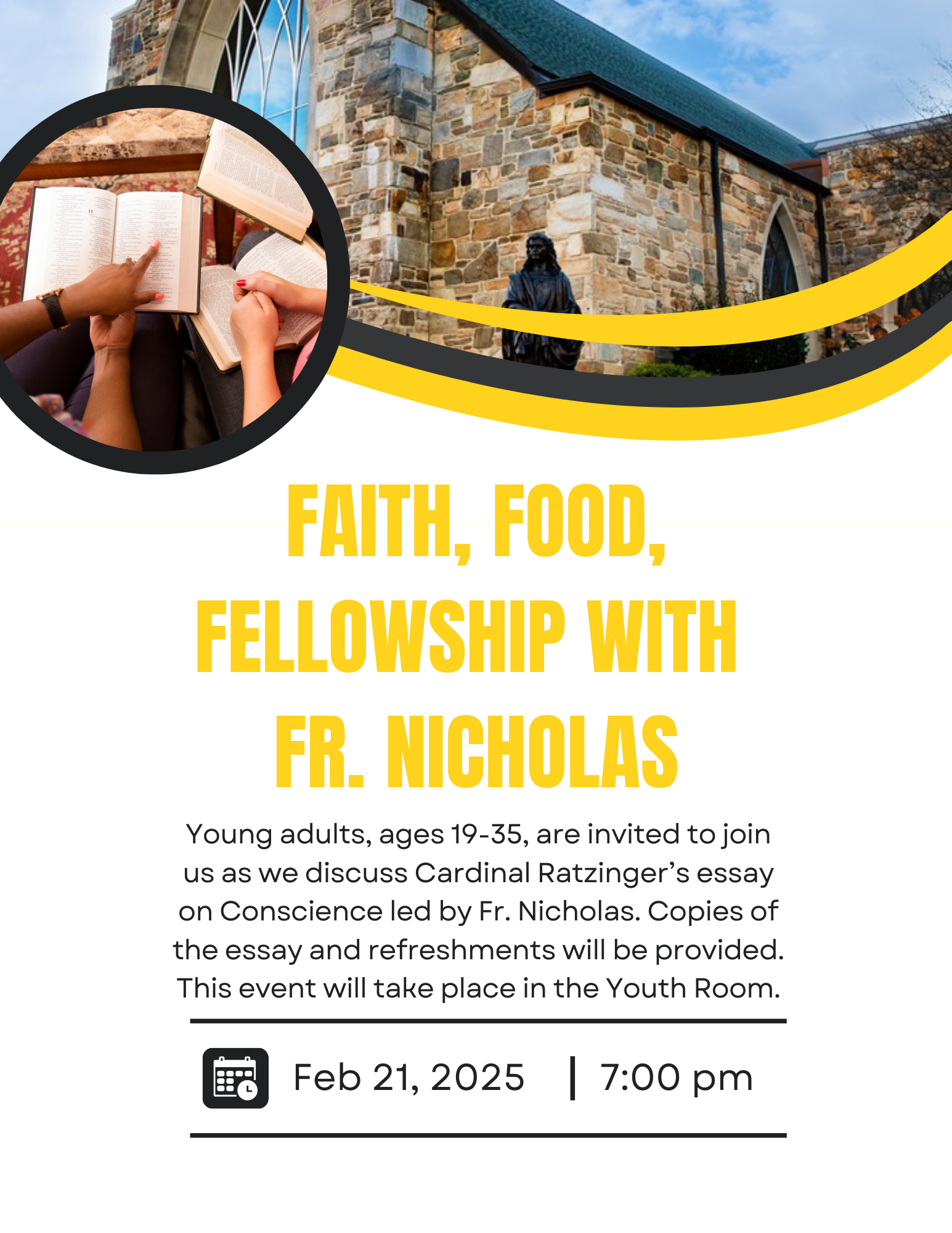 Young Adult Meeting with Father Nicholas