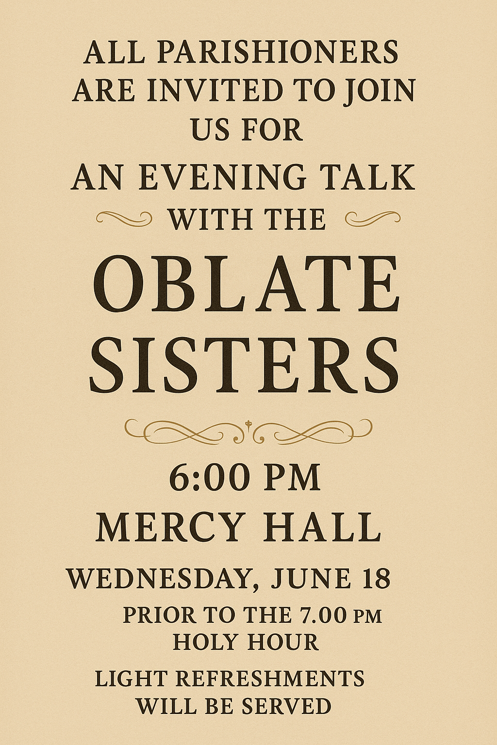 Spirtual Talk Flyer 1