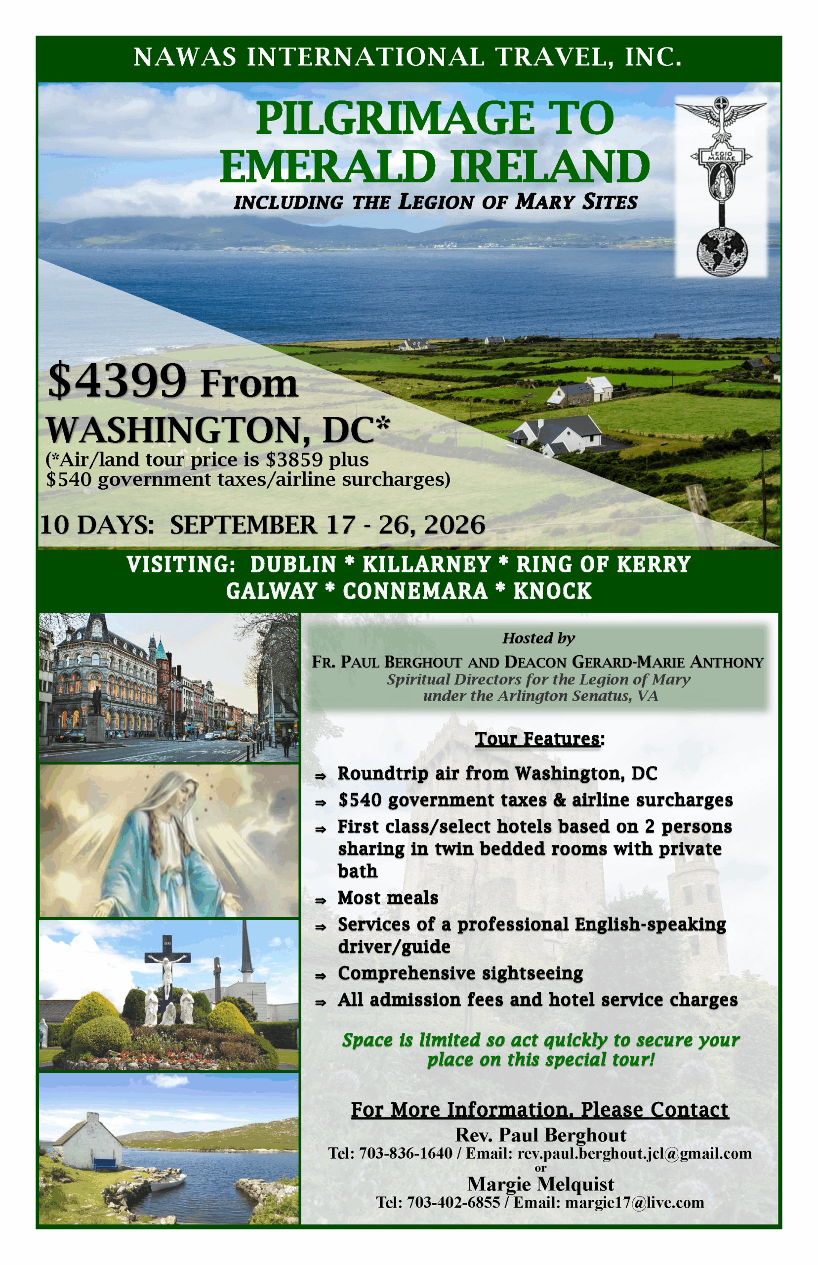 Pilgrimage to Emerald Ireland